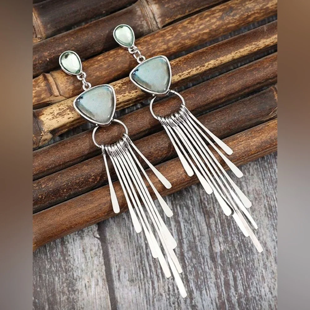 Boho Dangle Earrings S1250 - Picture 1 of 3